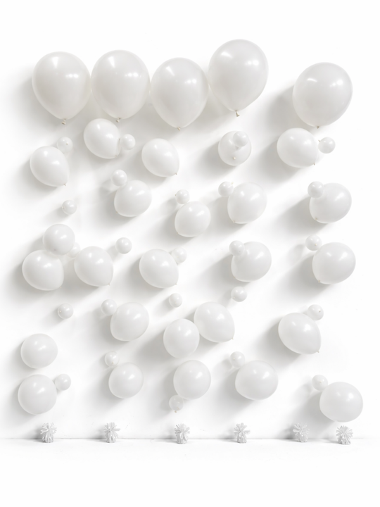 Bubble floating cascading balloons  (5 strands)
