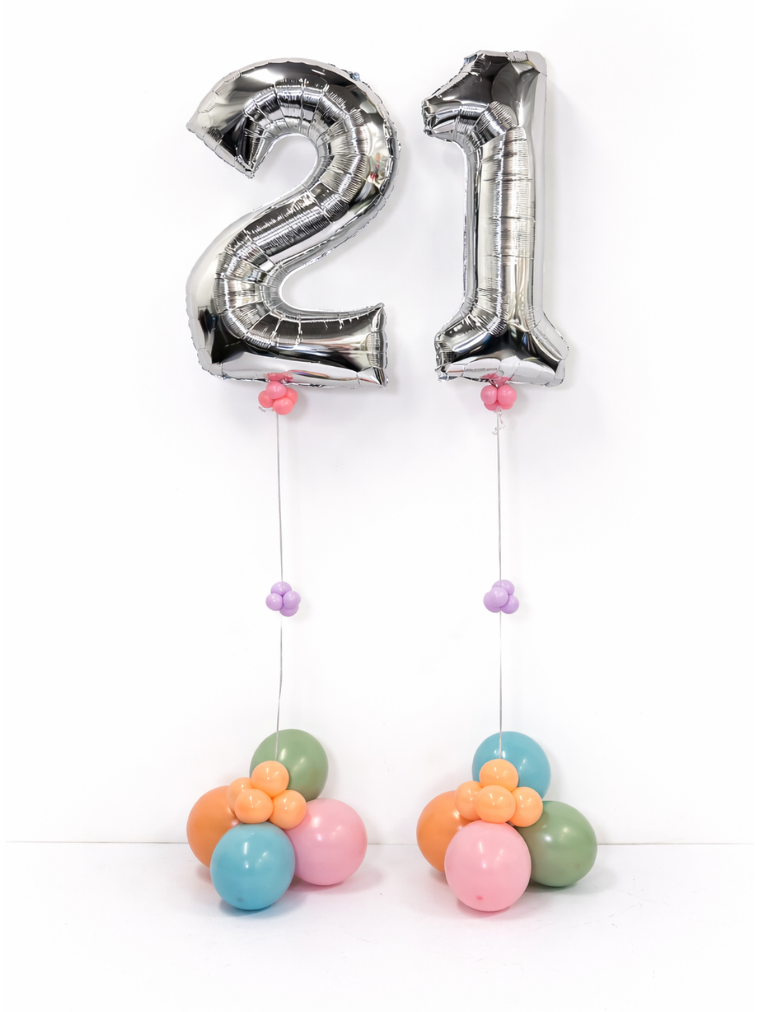 Number Balloons Jumbo (qty 1) 8 Colours