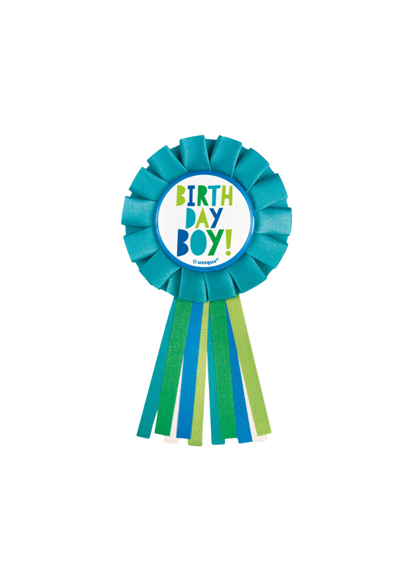 The Birthday Boy Award Badge Teal