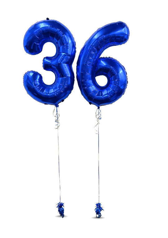 Number Balloons Jumbo (qty 1) *8 Colour Options