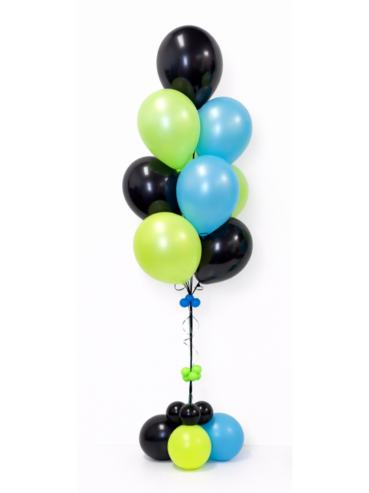 Neon Balloon Bouquet 10 balloons