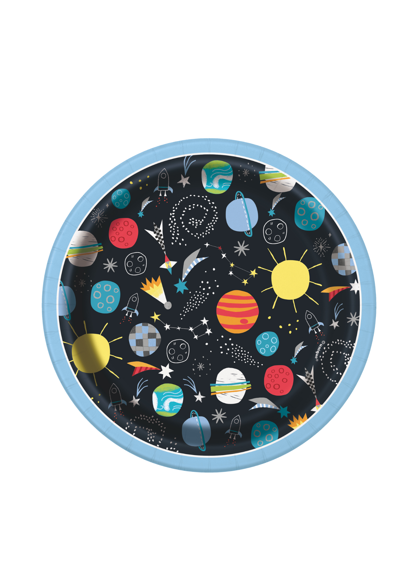 Outer Space Plates 8ct