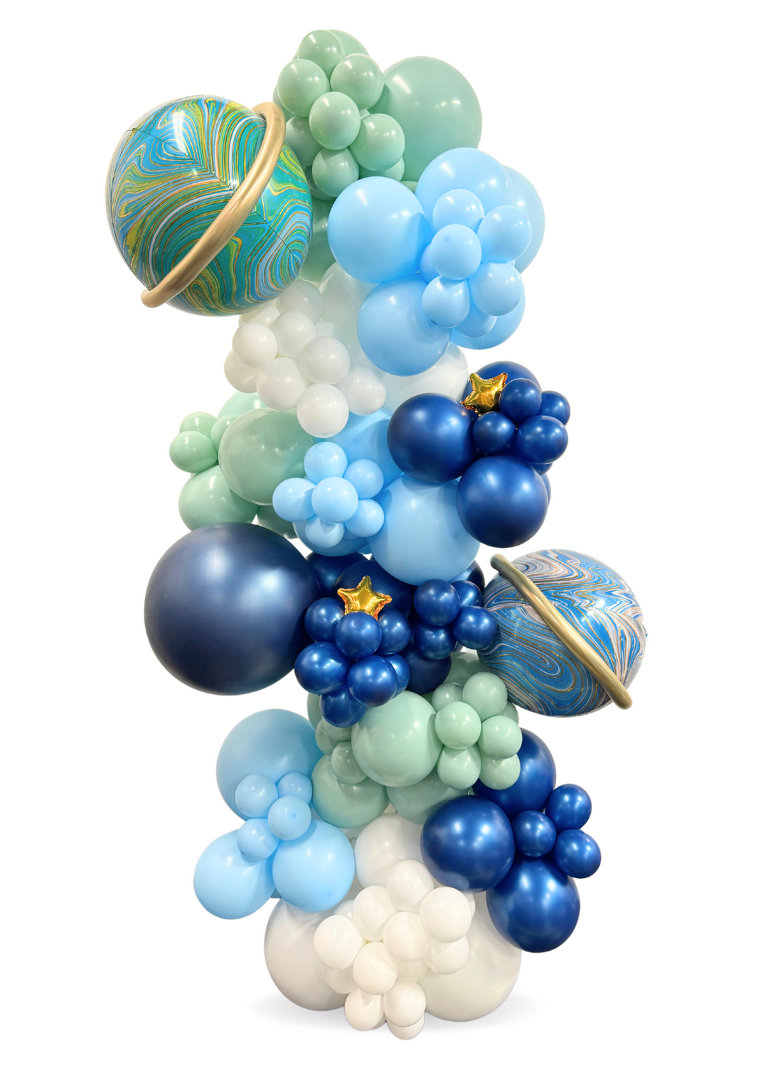 Planet space themed balloon garland 5ft