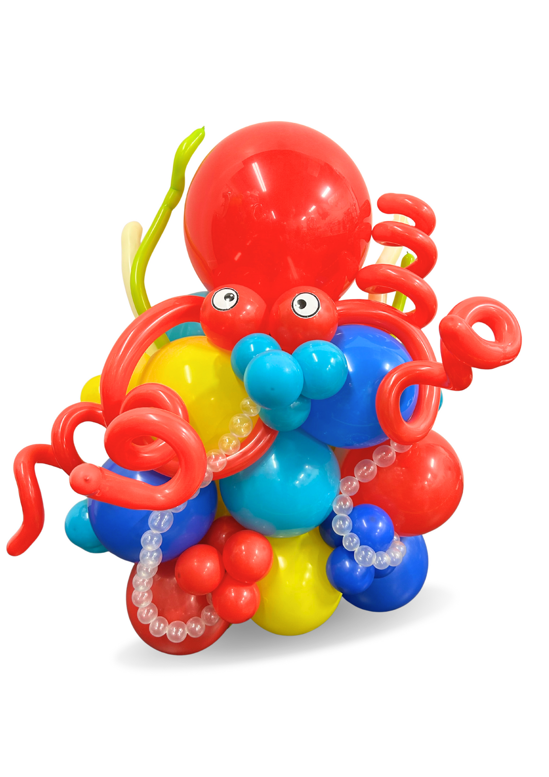 Octopus balloon stand