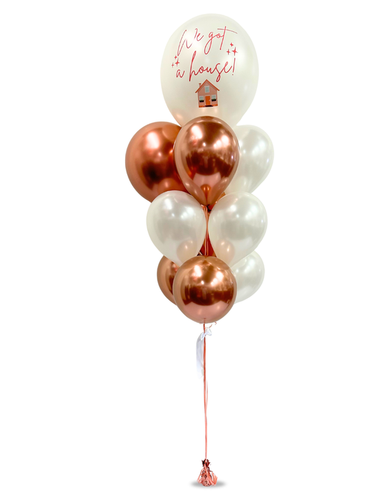 Personalized "custom message" Balloon Bouquet
