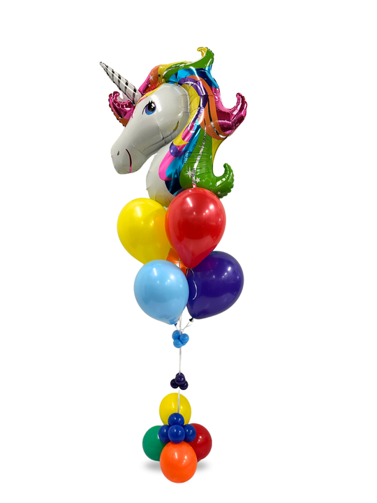 Rainbow Unicorn Balloons