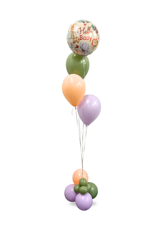 Hello Baby Balloon Bouquet