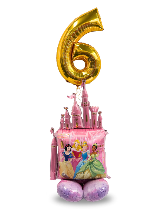 Disney Princess Castle Balloon AIRLOONZ 54"