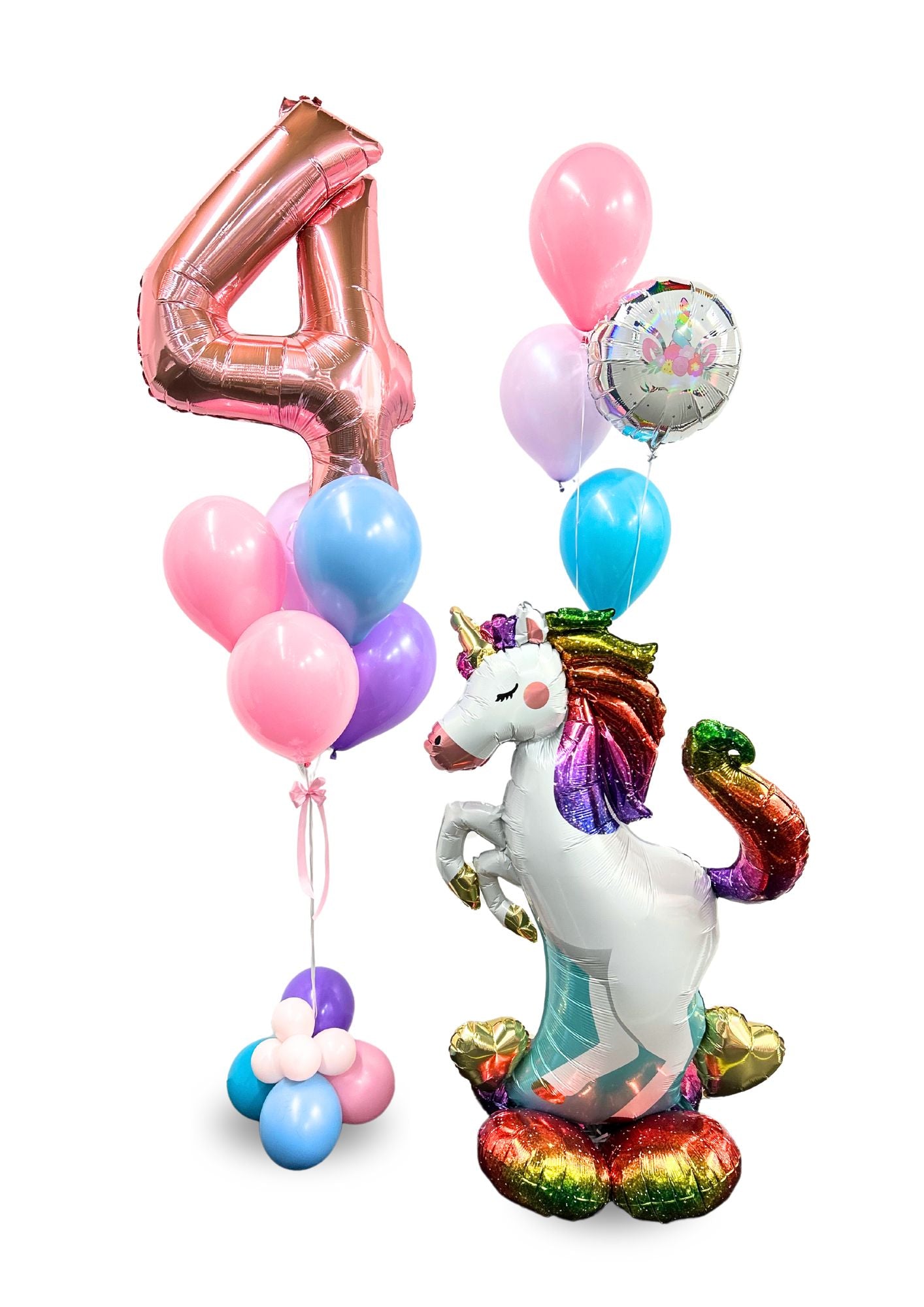 Unicorn Birthday Balloon Package