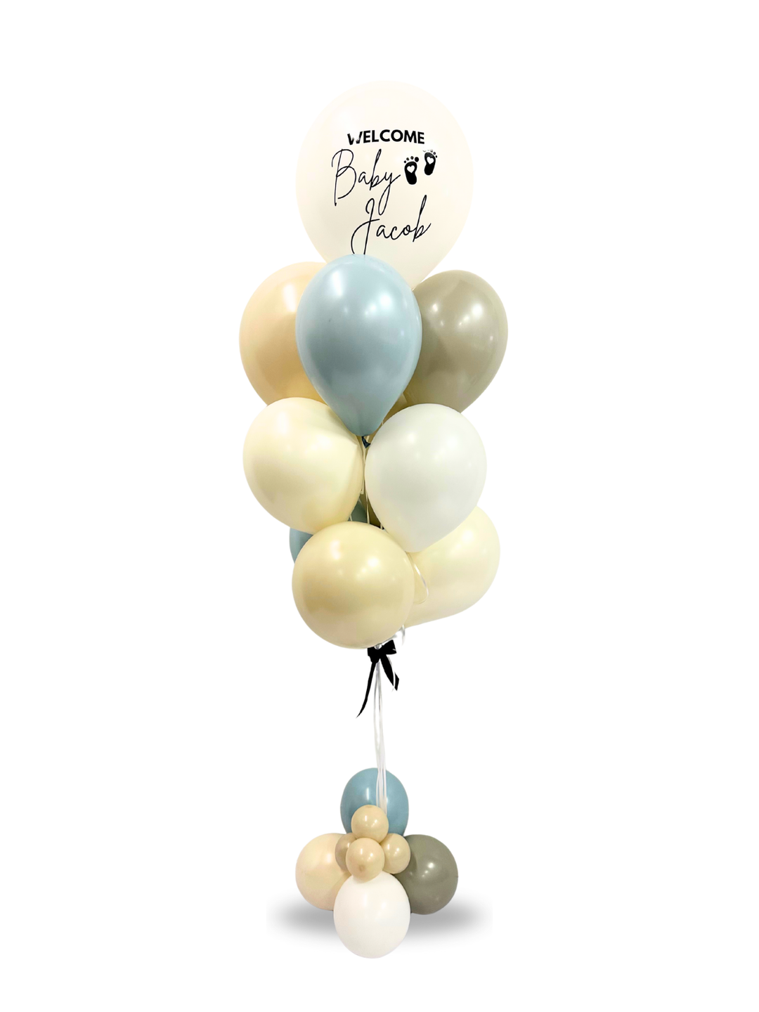 Personalized "custom message" Balloon Bouquet