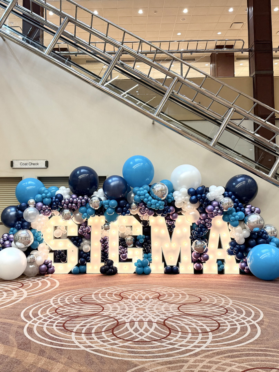 Marquees with full balloon garland