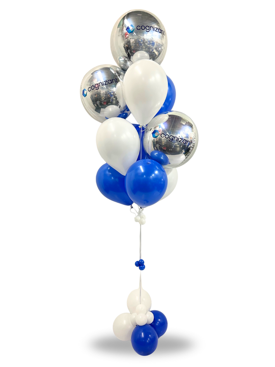 Custom Corporate Logo Bouquet with Orbz (Qty: 1)