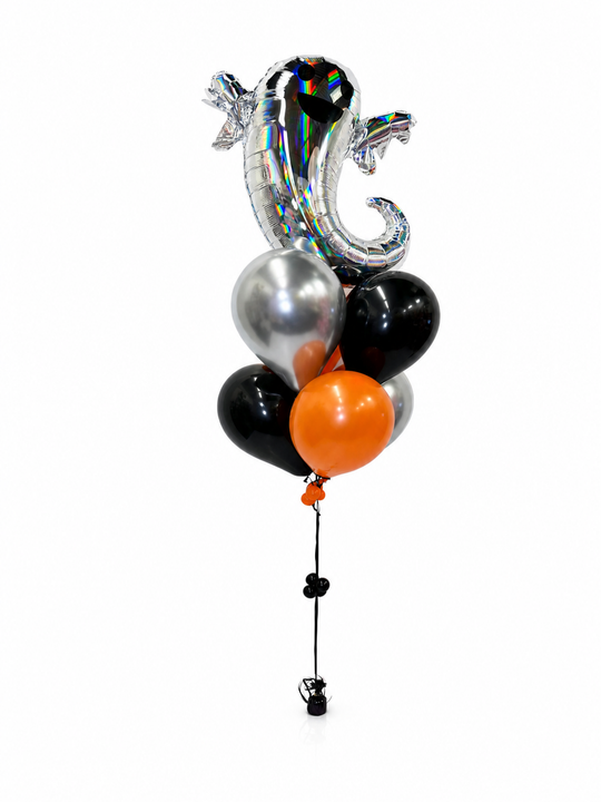 Iridescent Ghost Ballon Bouquet