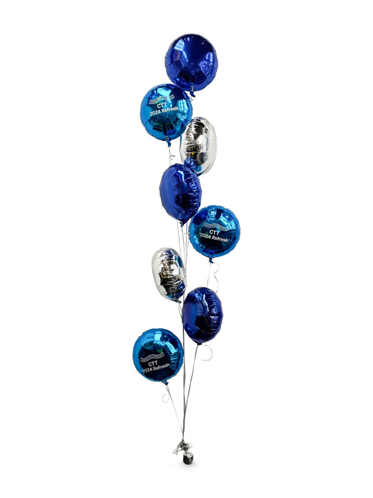 custom logo branded foil balloons
