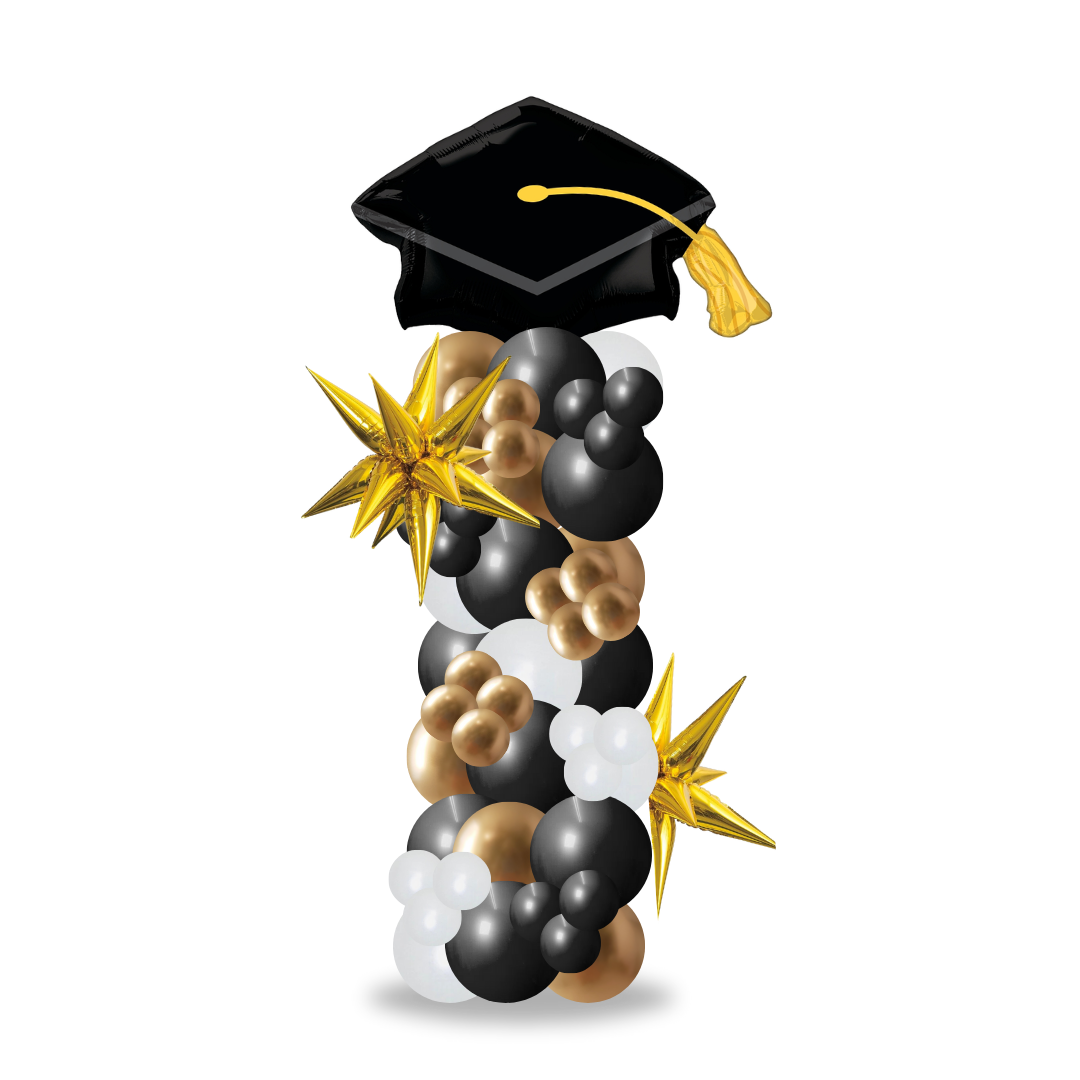 Graduation Balloon Column