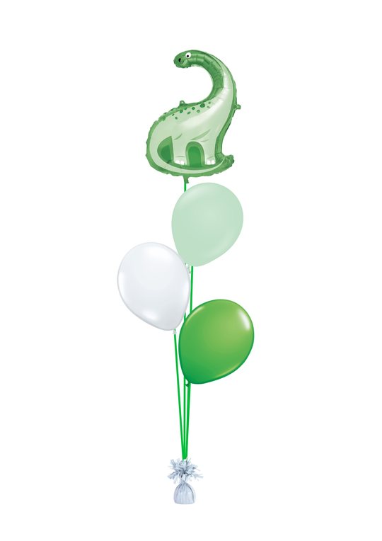 Dinosaur Foil Balloon Bouquet