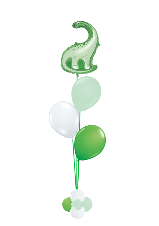 Dinosaur Foil Balloon Bouquet