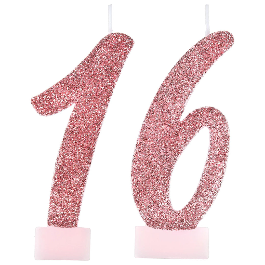 Sweet Sixteen Numeral Candles