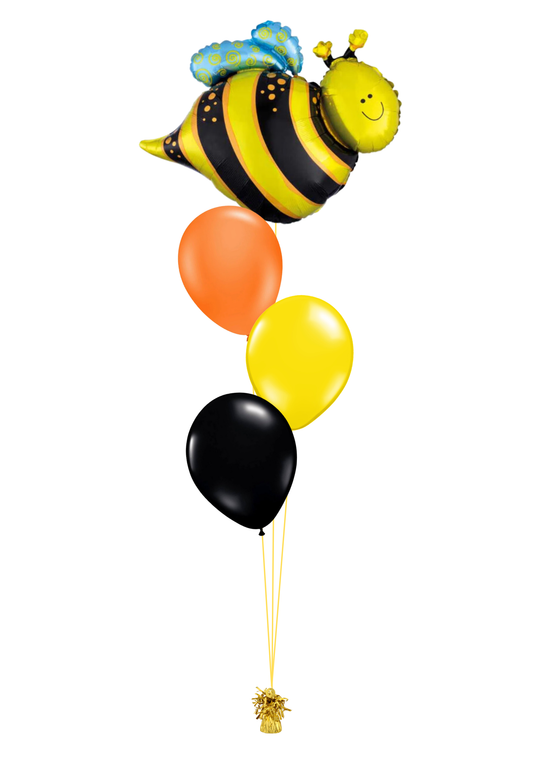 Bumble bee Balloons Bouquet