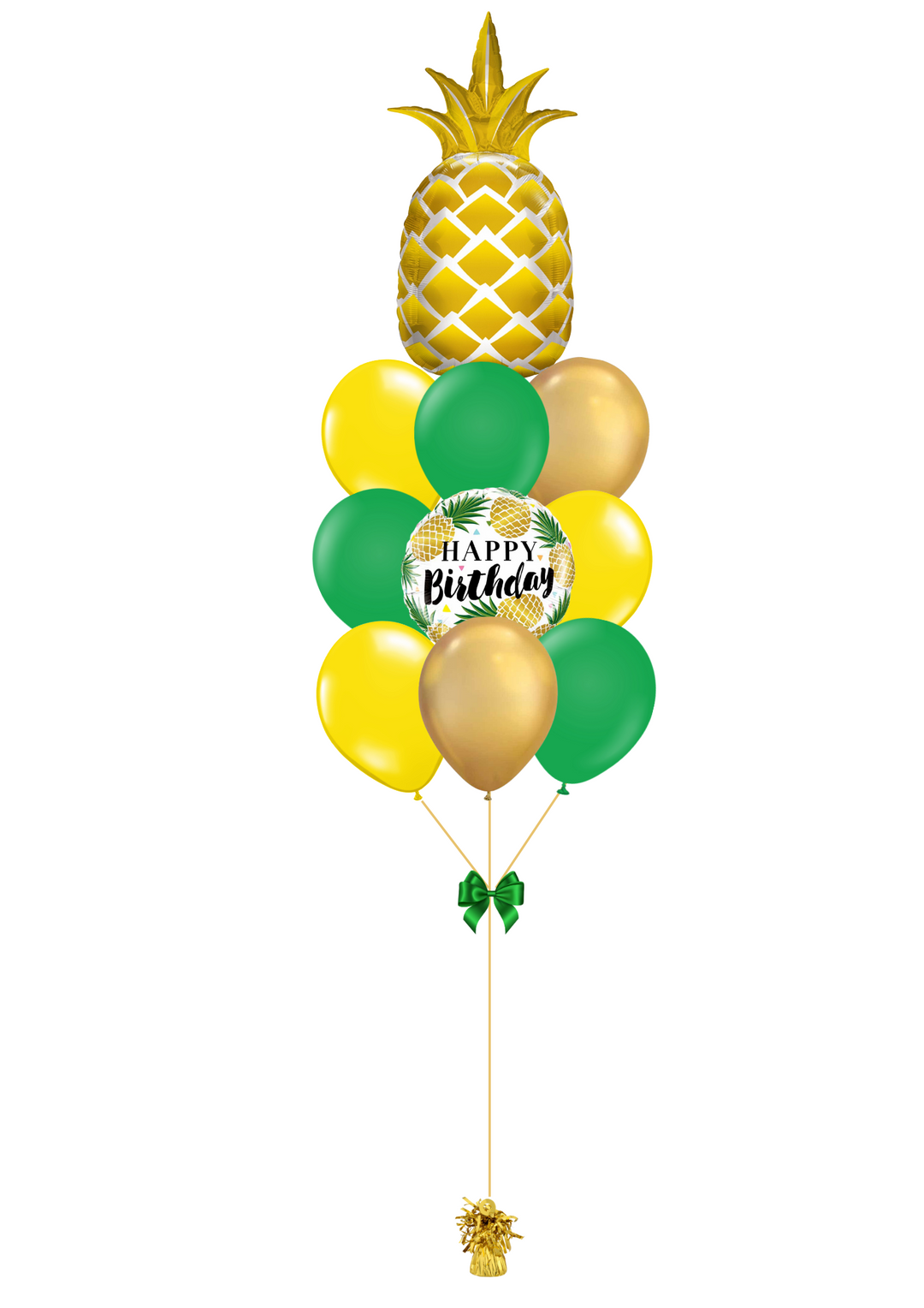 Pineapple Balloon Bouquet