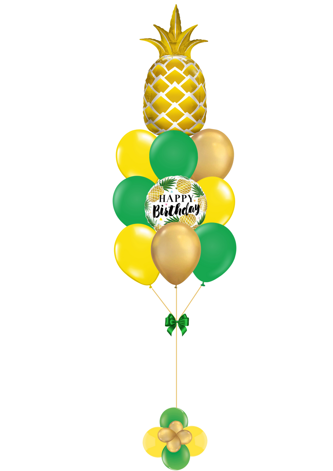 Pineapple Balloon Bouquet