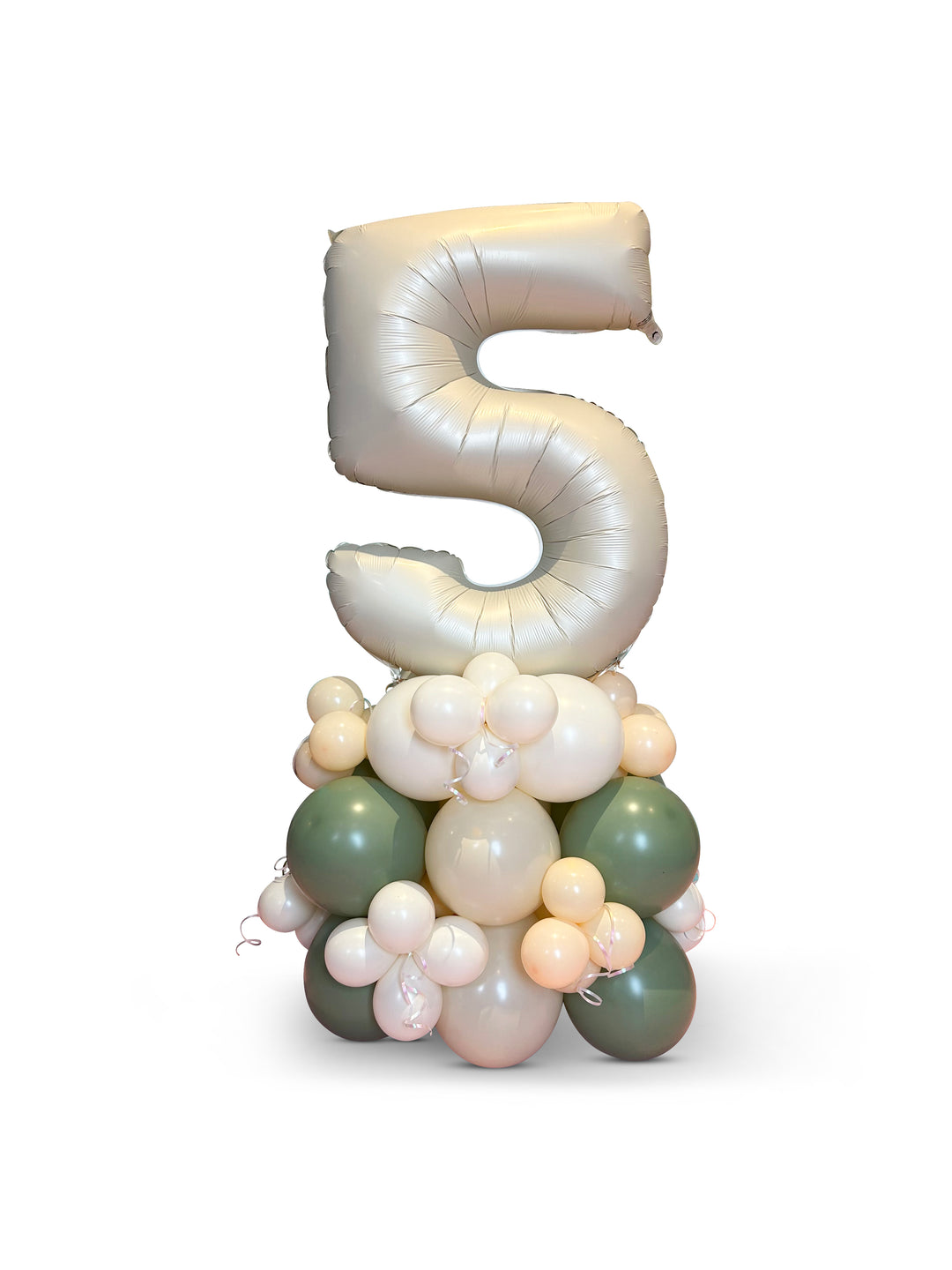 34" Number on Air-filled balloon stand