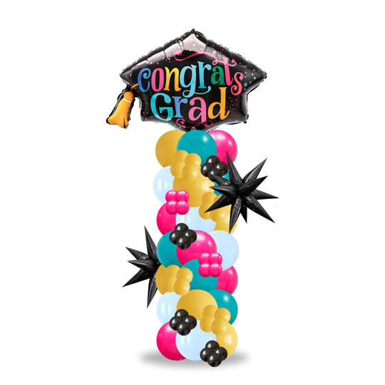 Graduation Balloon Column Colours