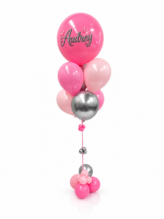 20" Custom message Balloon Bouquet (qty 1)