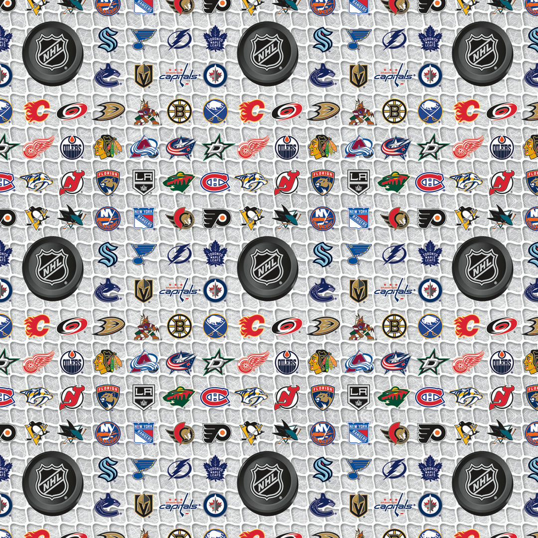 NHL Hockey Gift Wrap