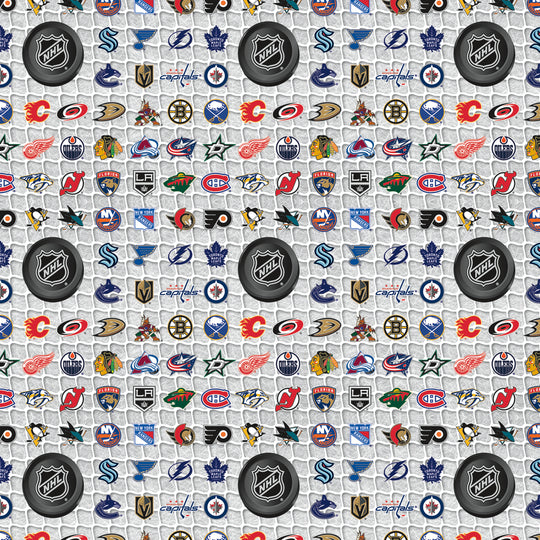NHL Hockey Gift Wrap