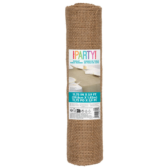 Burlap Table Runner