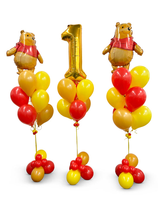 Winnie the Pooh Birthday Balloon Package