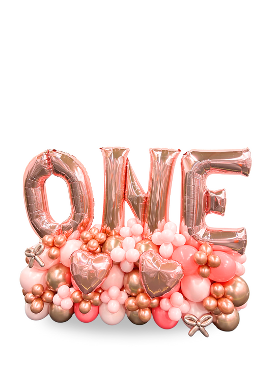 ONE Birthday Balloon Package