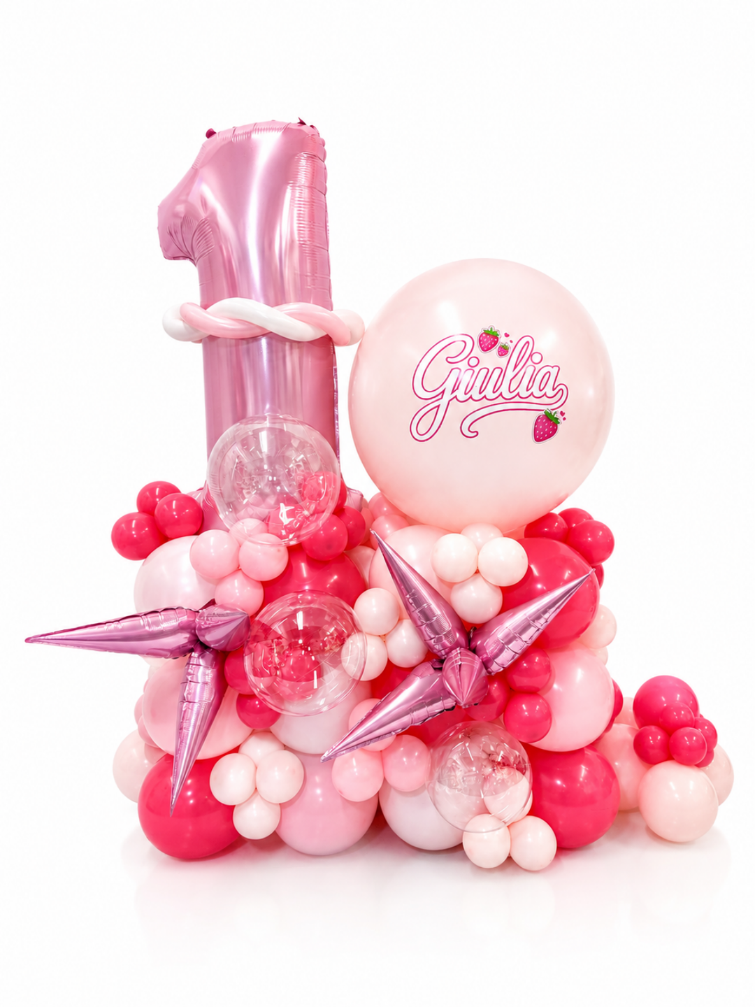 34_Number_balloon_stand_with_custom_message