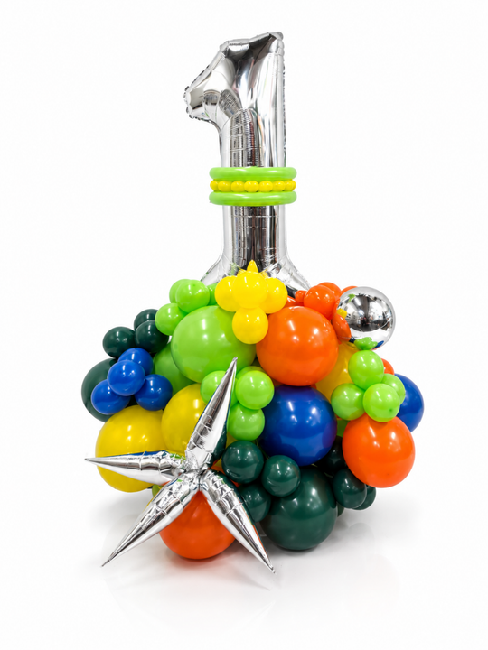 34_Number_on_Air-filled_balloon_stand