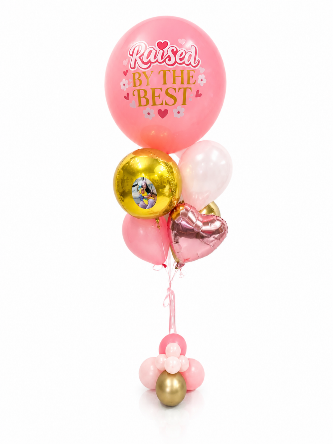 3ft_custom_message_Balloon_Bouquet