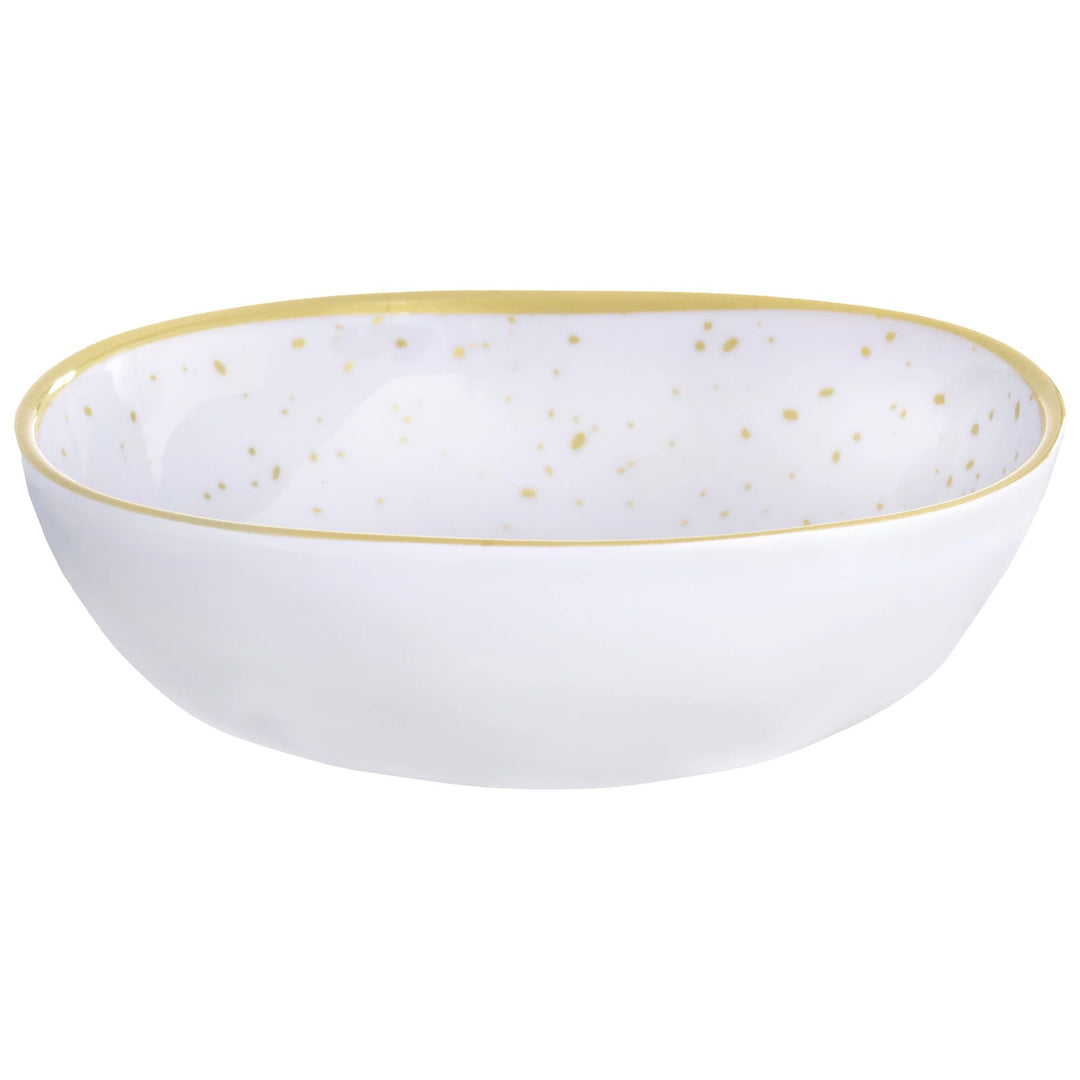 Melamine Plastic Bowl - Gold