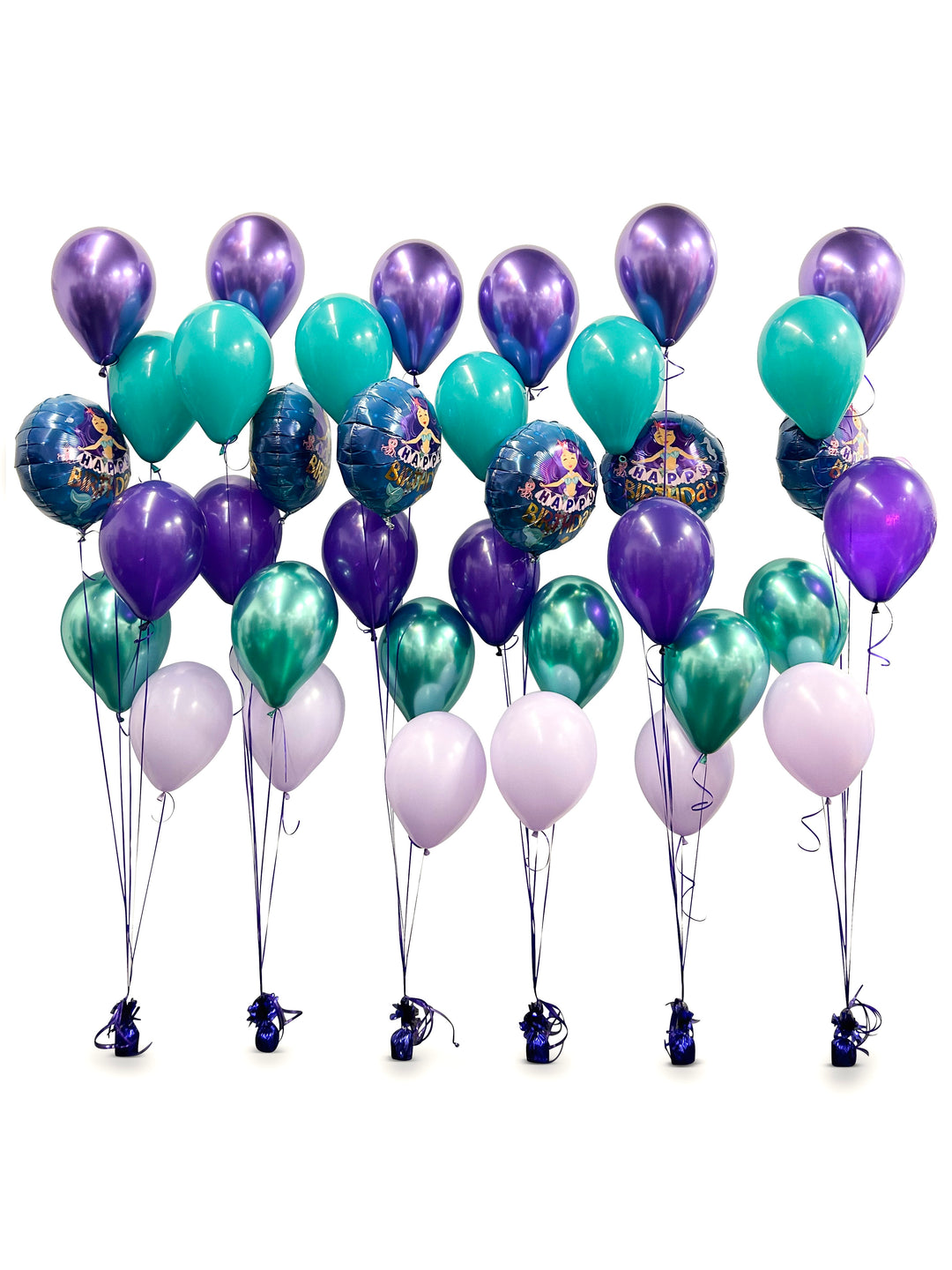 Cascading Mermaid Balloon Bouquet (QTY 1)