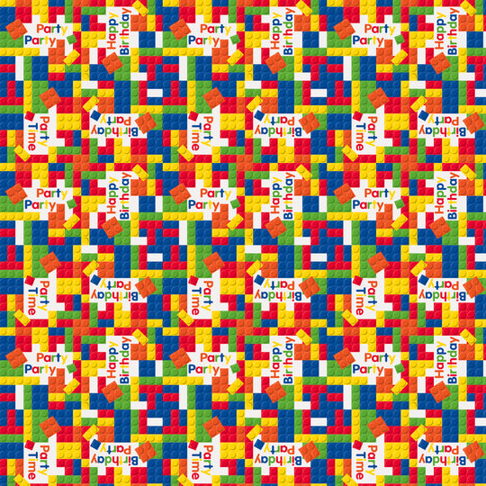Lego Gift Wrap (Happy Birthday)