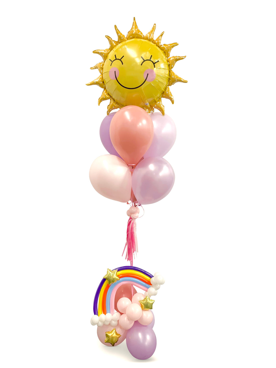 Sun balloon bouquet