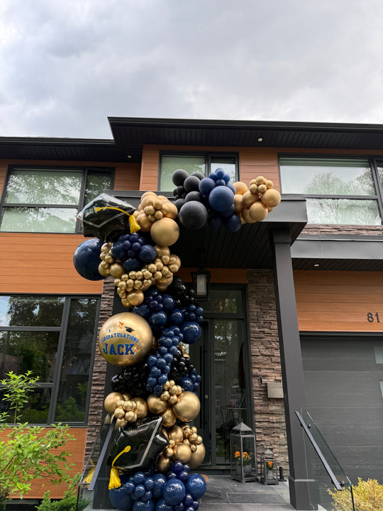 Graduation Garland install