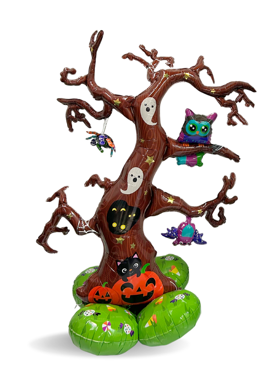 62" The old big halloween tree