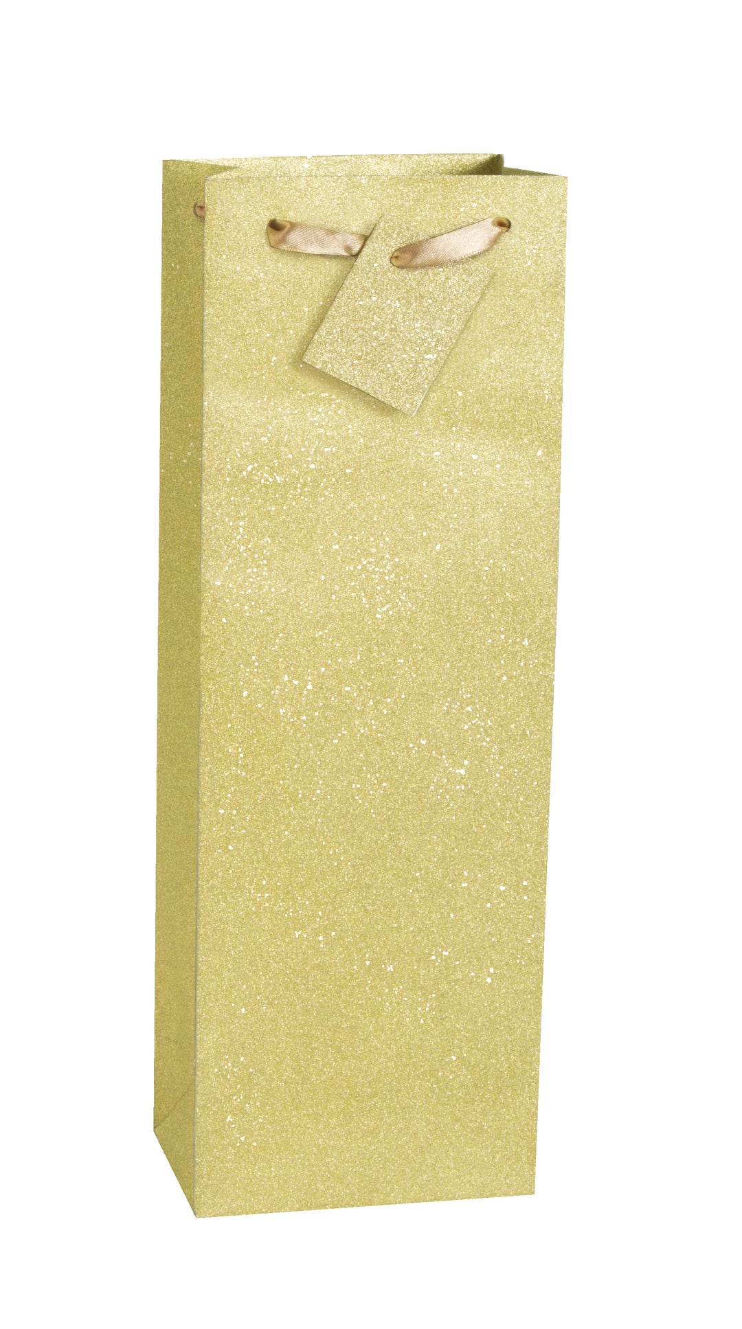 Gold Wine Bottle Gift Bag