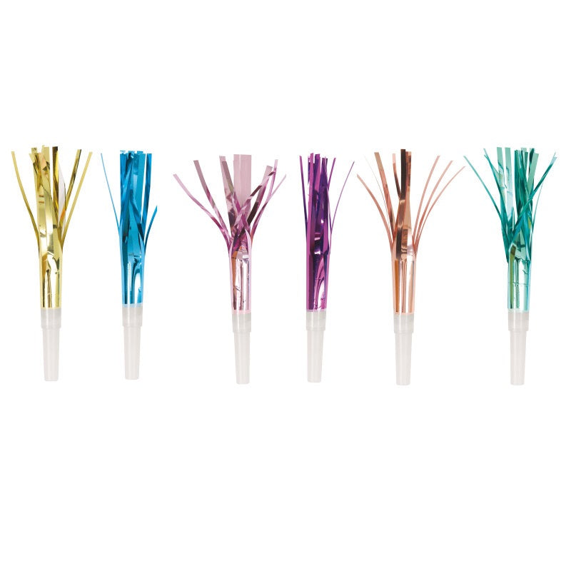 Foil Squawkers 8ct - Assorted Colors