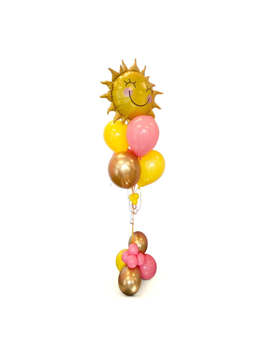 Sun balloon bouquet