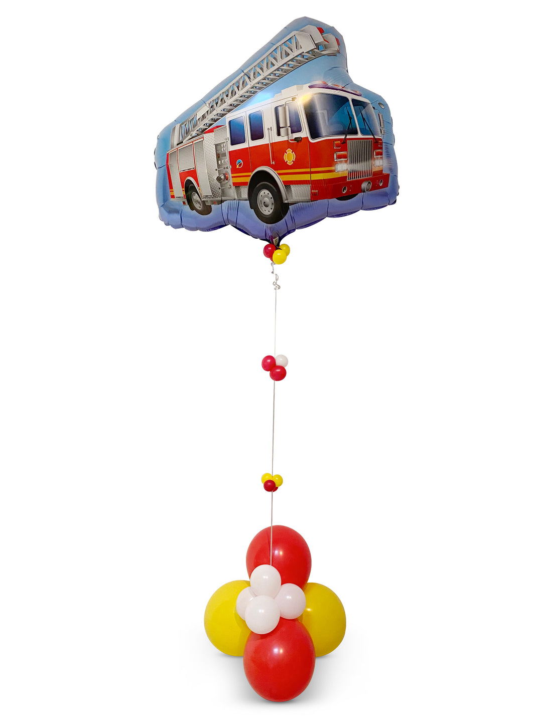 Fire truck balloons