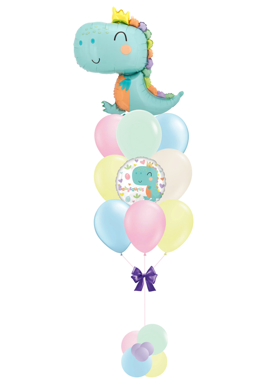 BABYSAURUS BALLOONS BOUQUET