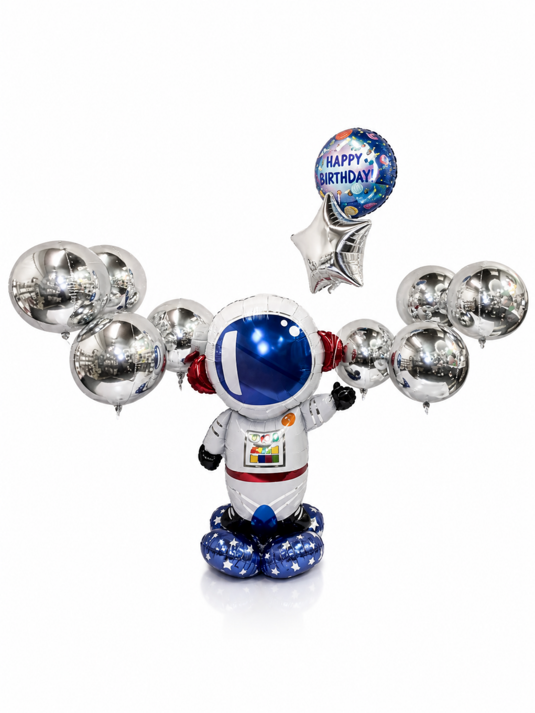 Astronaut Space Explorer 4 feet tall! among the stars and orbz