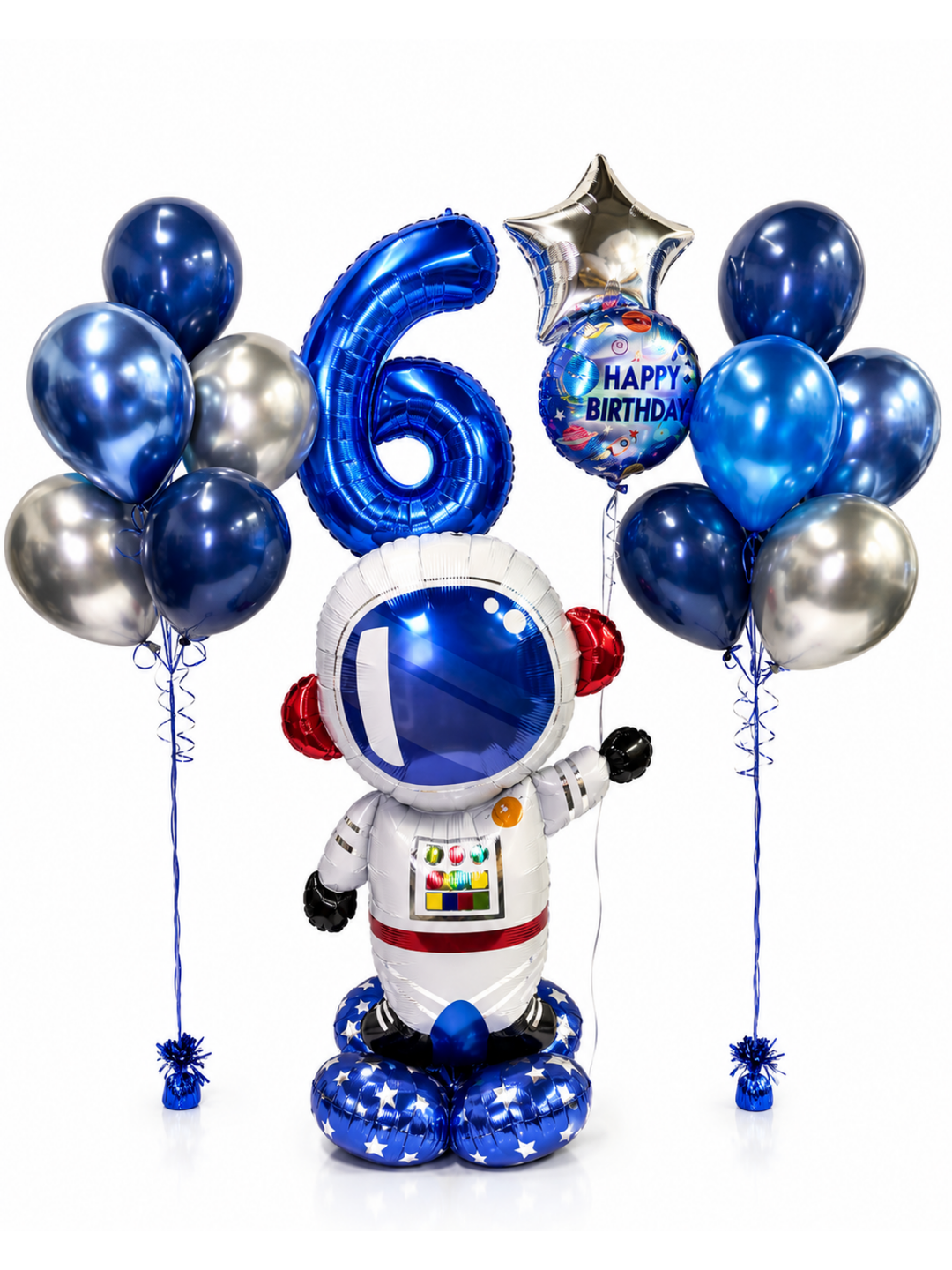 Astronaut Space Explorer 4 feet tall with number package
