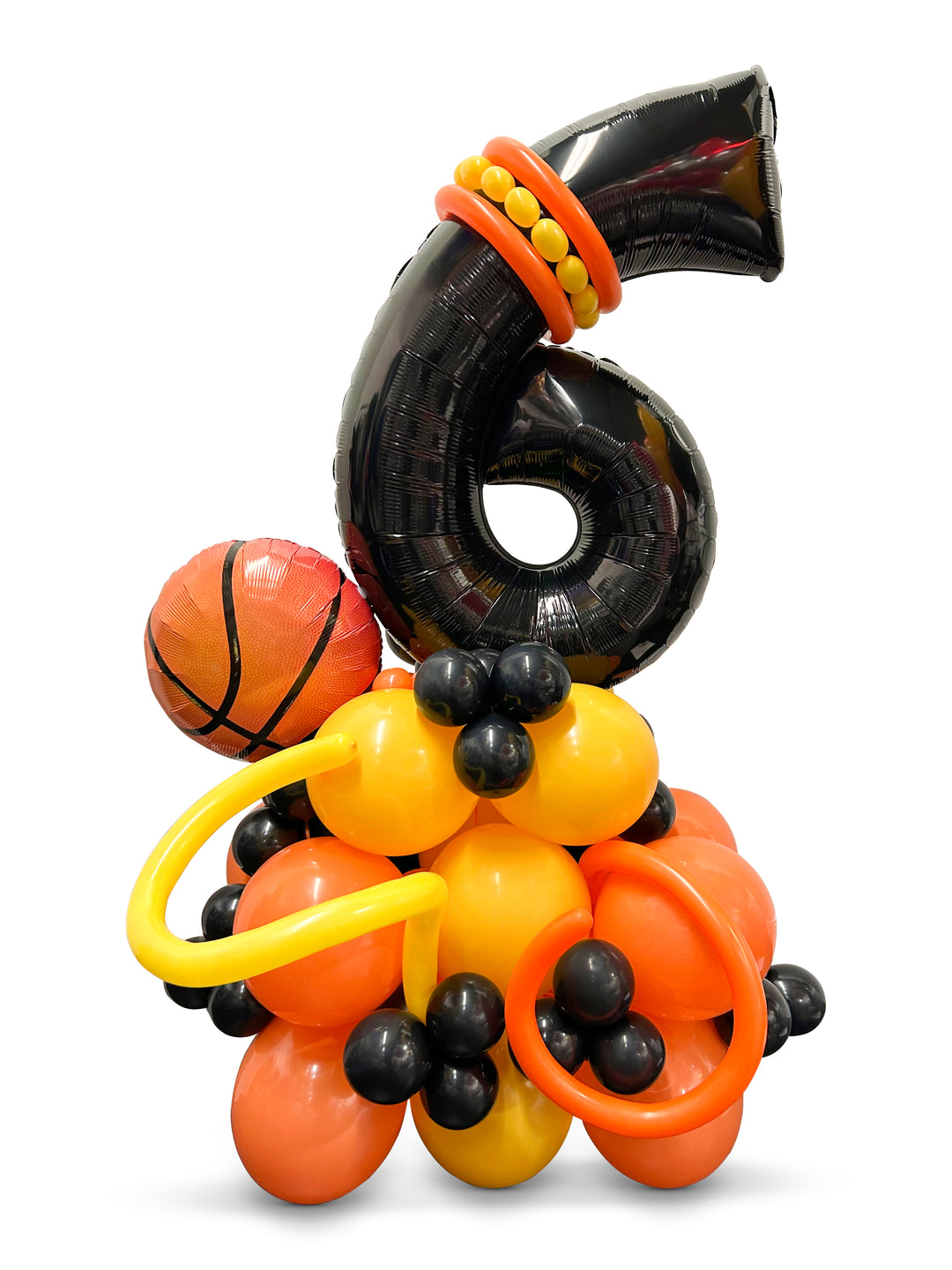 Basketball Balloon Number Stand